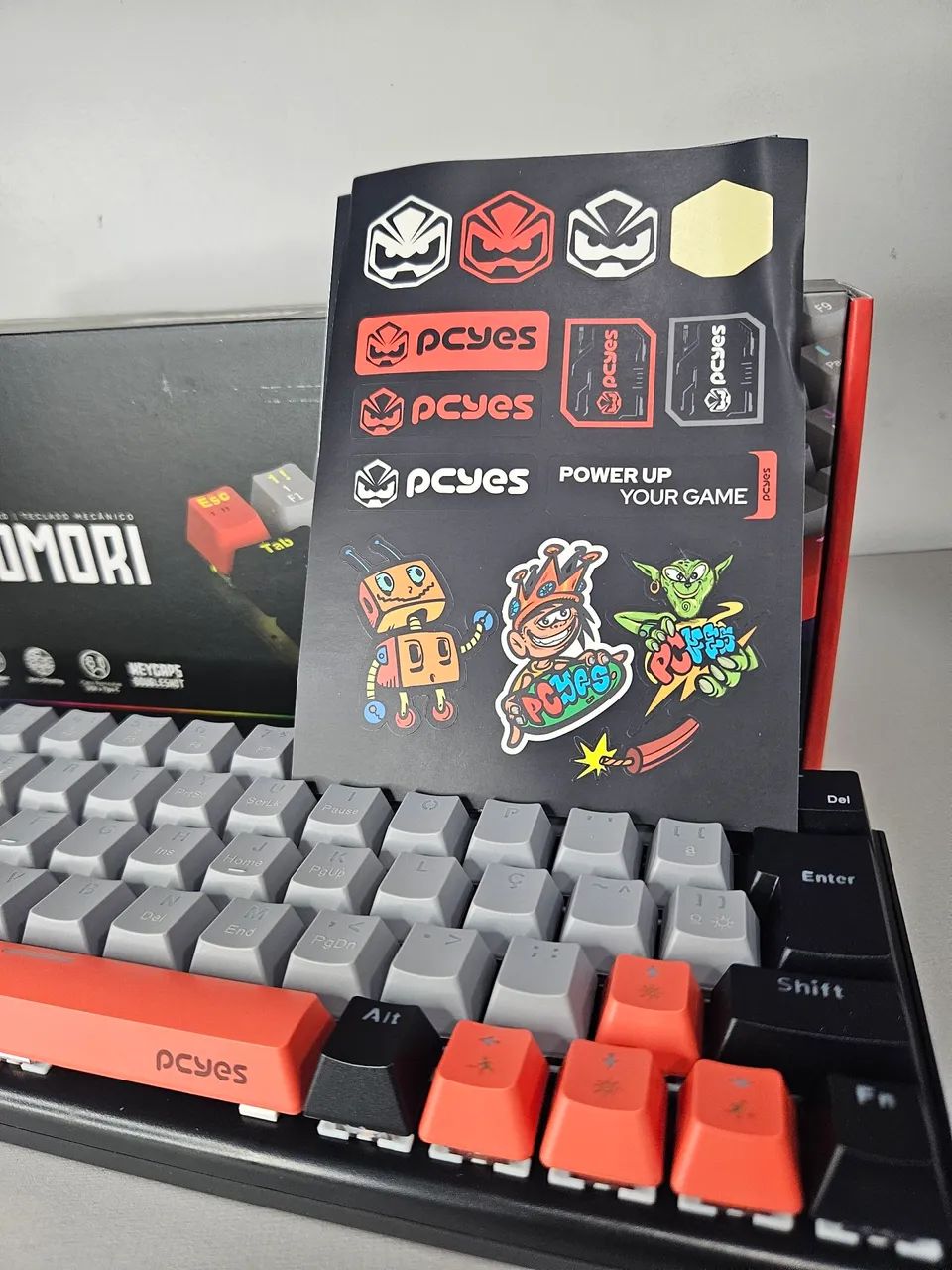Teclado Gamer Mecânico 60% Switch Red - Foto 5