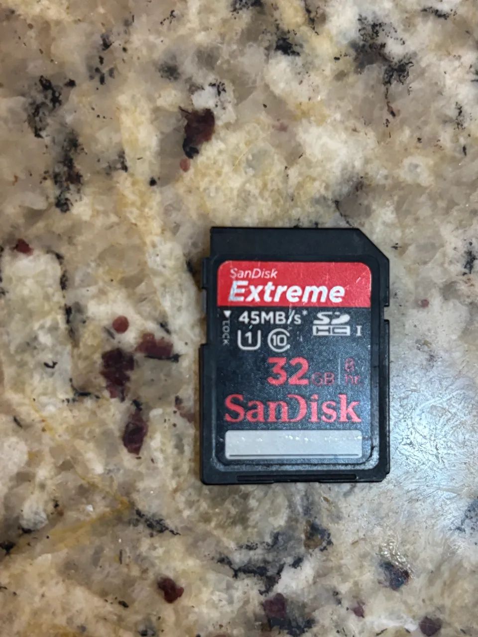Cartão De Memoria SD Sandisk Extreme 32gb Class 10 45mbs