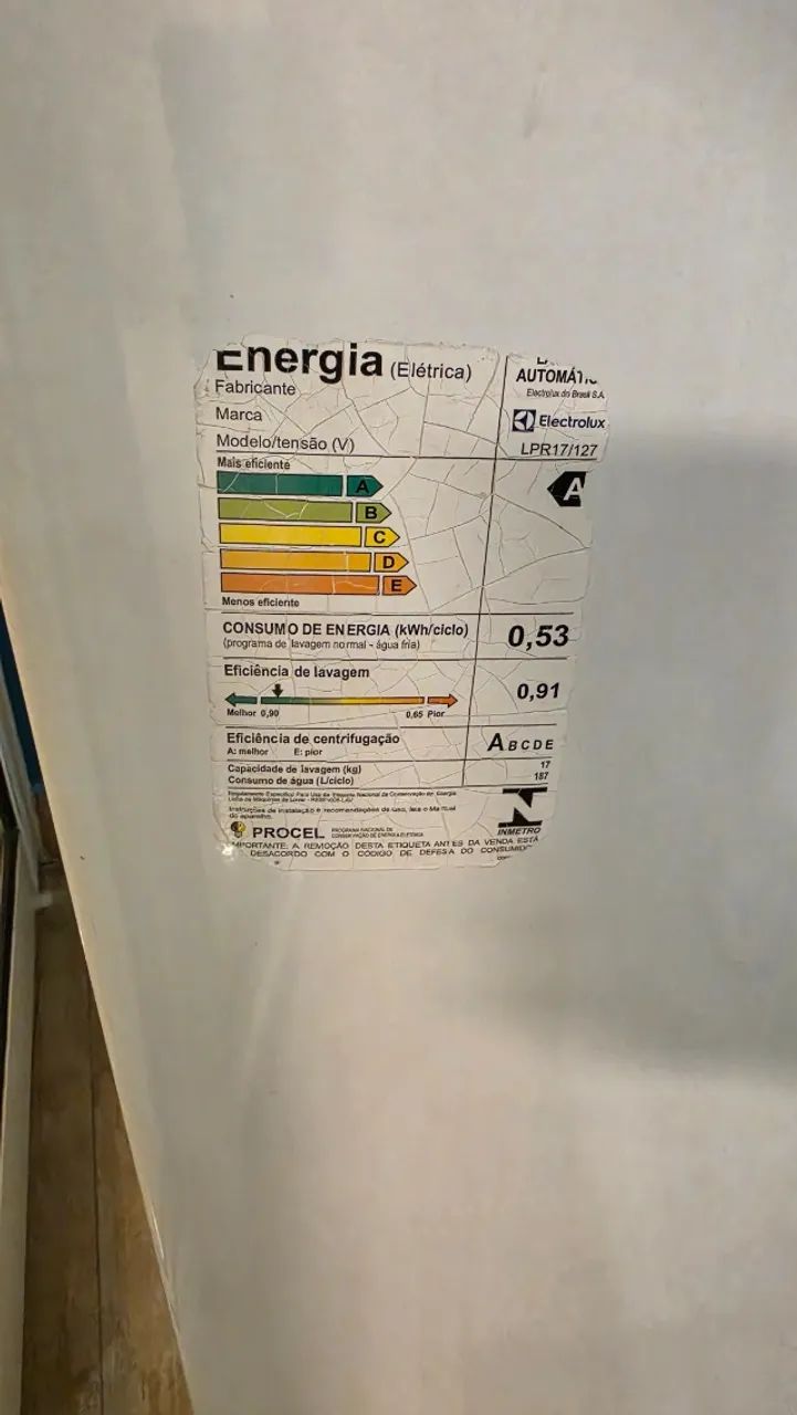 Lavadora de Roupas 17kg Eletrolux - Foto 4