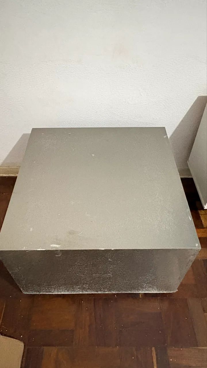 Mesa de Centro Industrial com Rodinhas - Foto 4