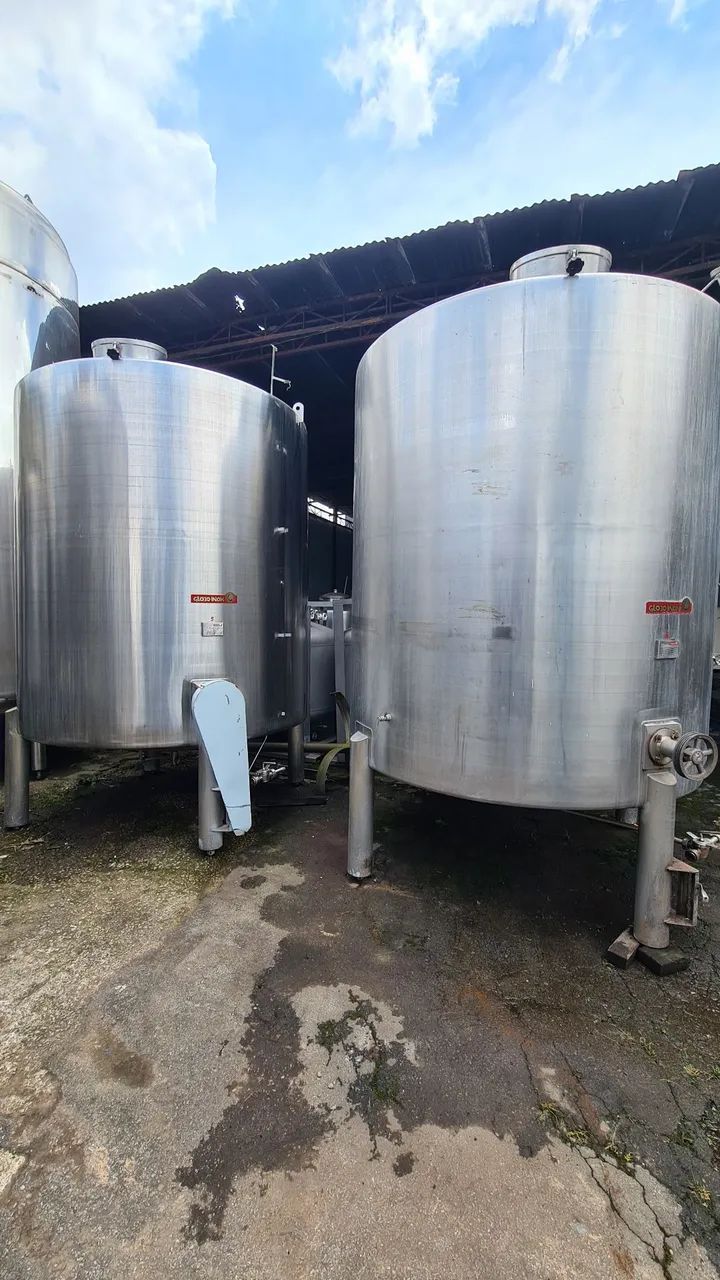 Tanque inox dupla agitação - 7.500 litros  - Foto 4