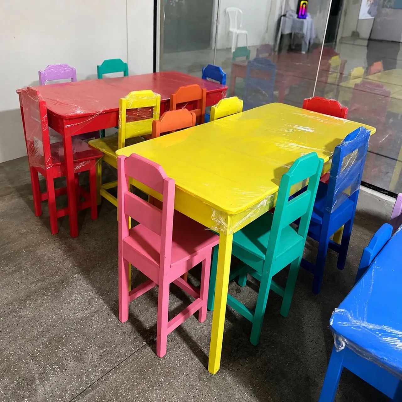 Mesa infantil pra escola
