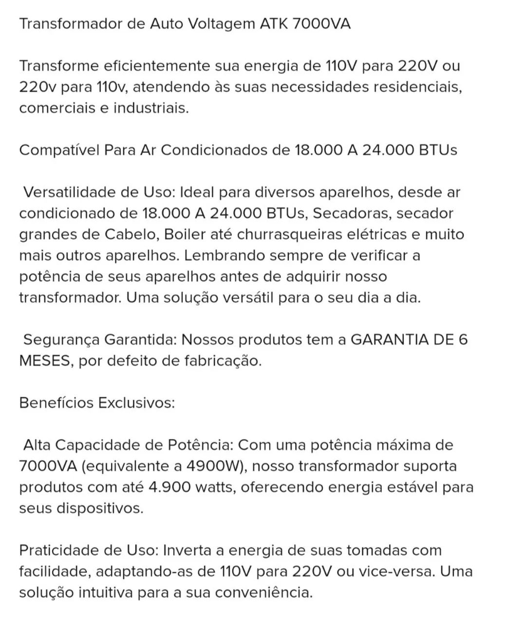 Transformador 127/220 - Foto 2