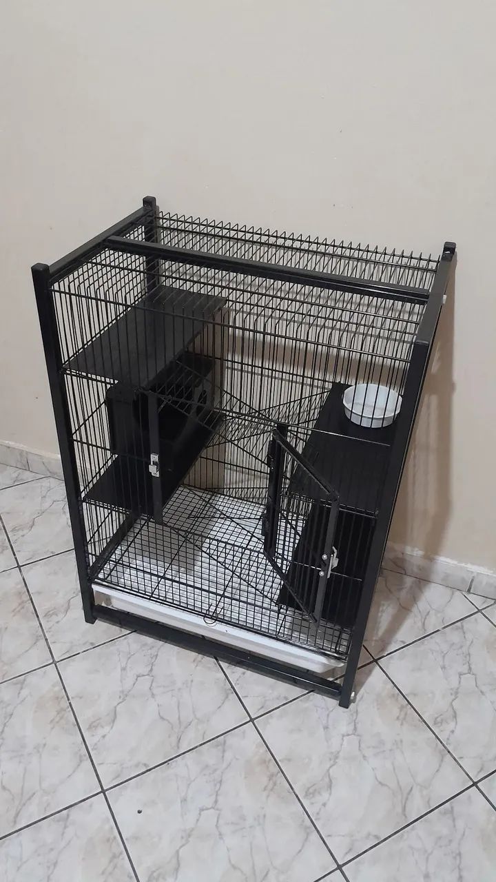 Gaiola para Chinchila - Nova e Completa - Foto 4
