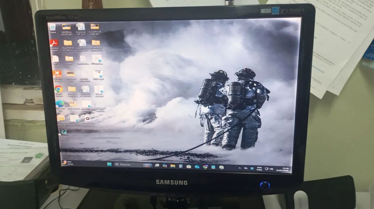 Monitor Samsung - Tela de 17" 732NW PLUS - Foto 2