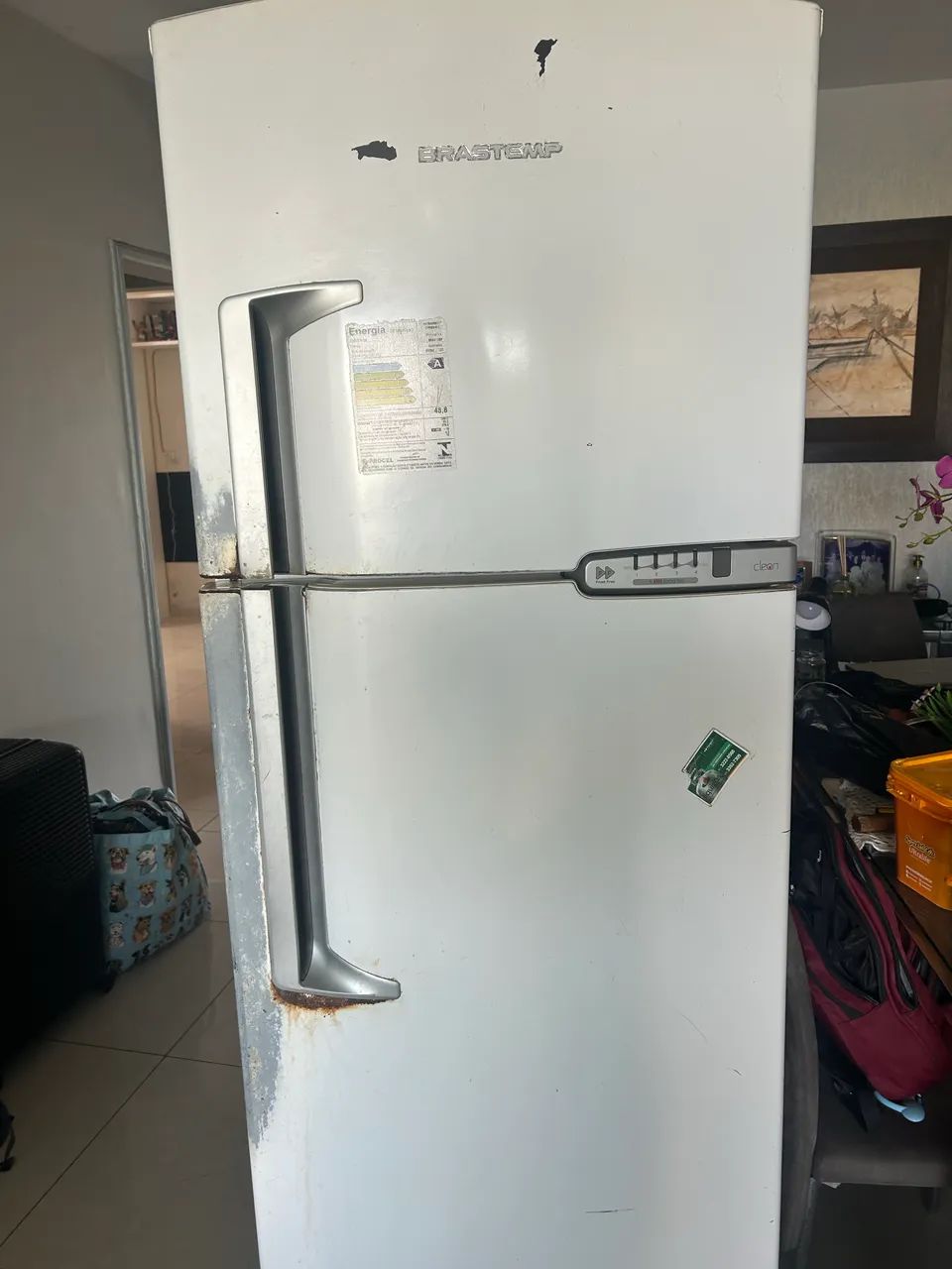 Geladeira Brastemp usada e funcionando bem - Foto 4