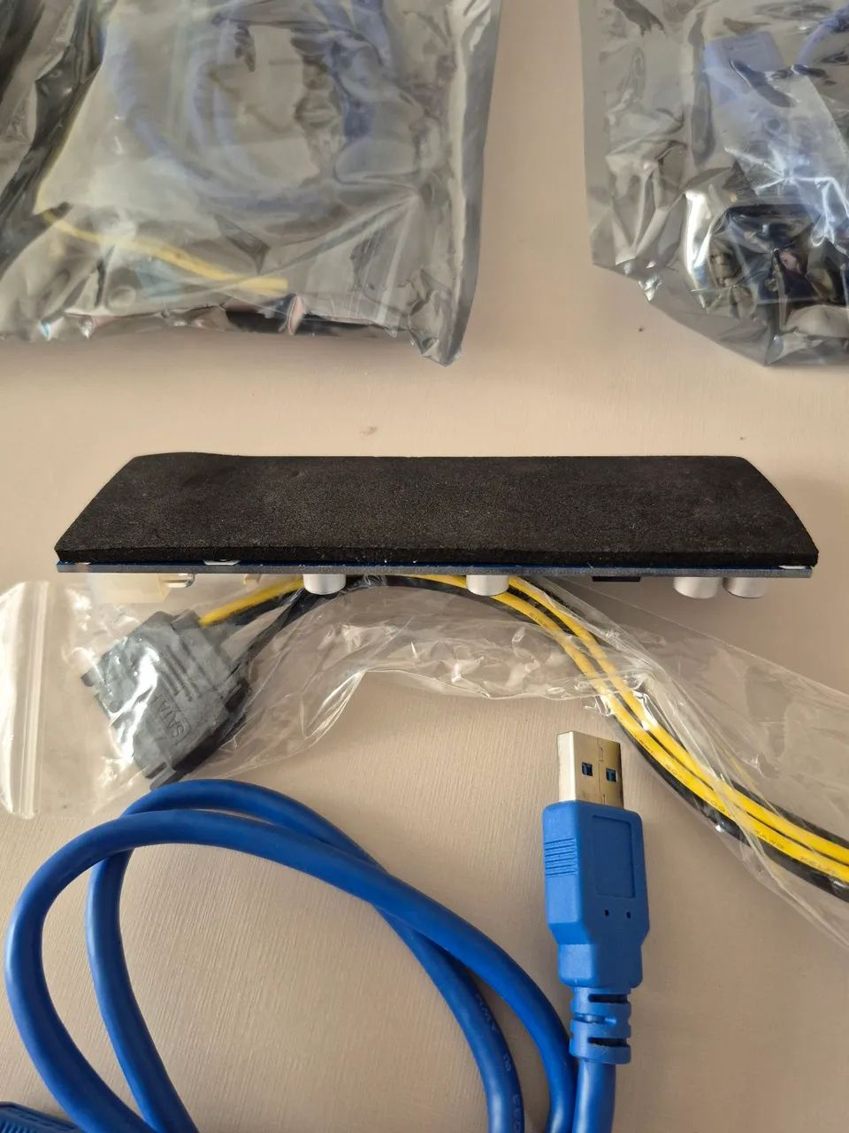 KIT 6 Riser PCI-E 1x para 16x USB 3.0 (VER 007) - Mineração / Multi-GPU - Foto 4