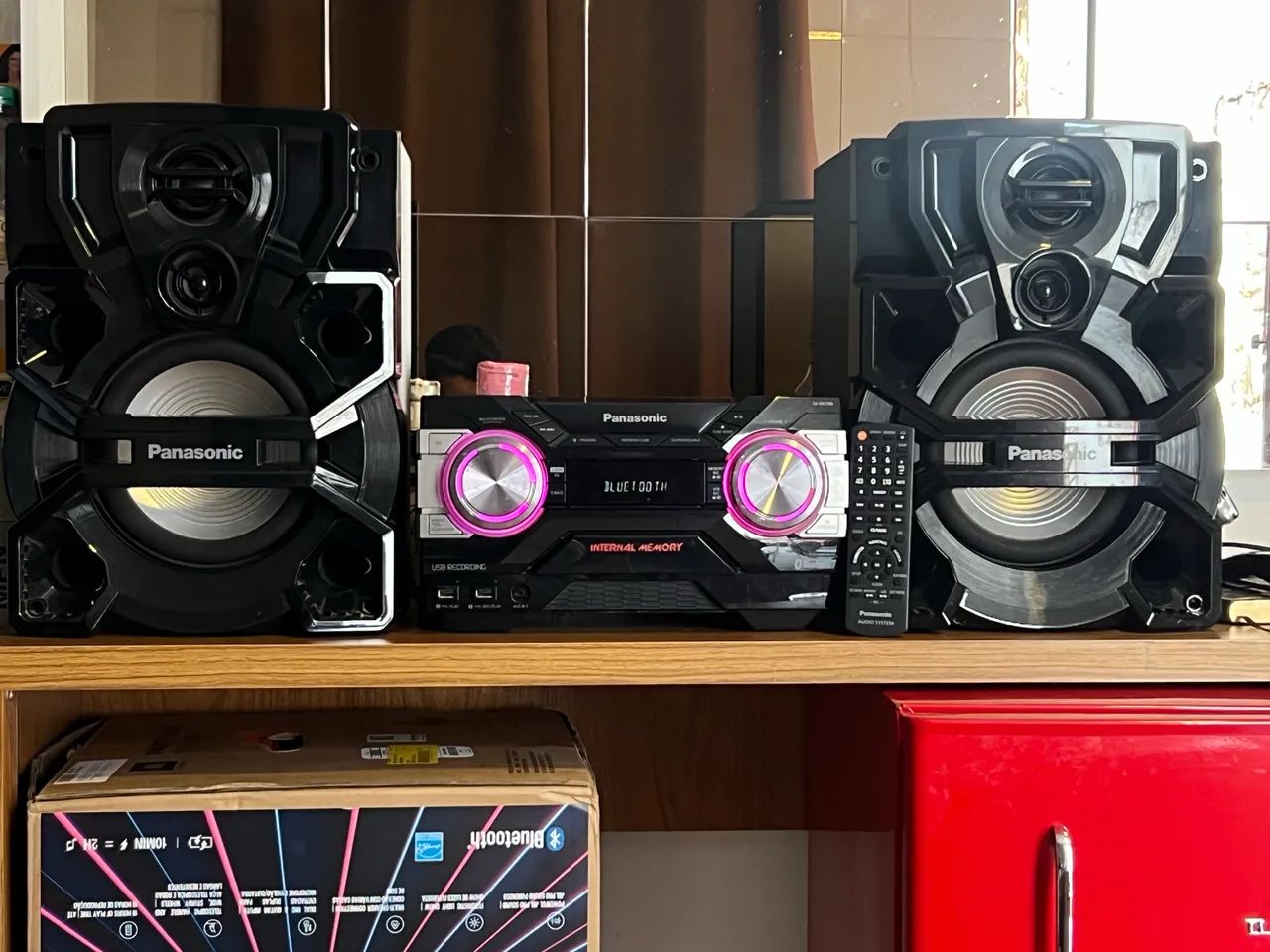 Mini System Panasonic 1800w vendo ou troco  - Foto 2