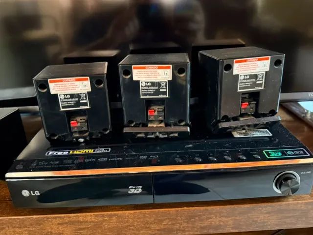 Home theater Blu Ray LG HB806SV  850W RMS - Foto 3