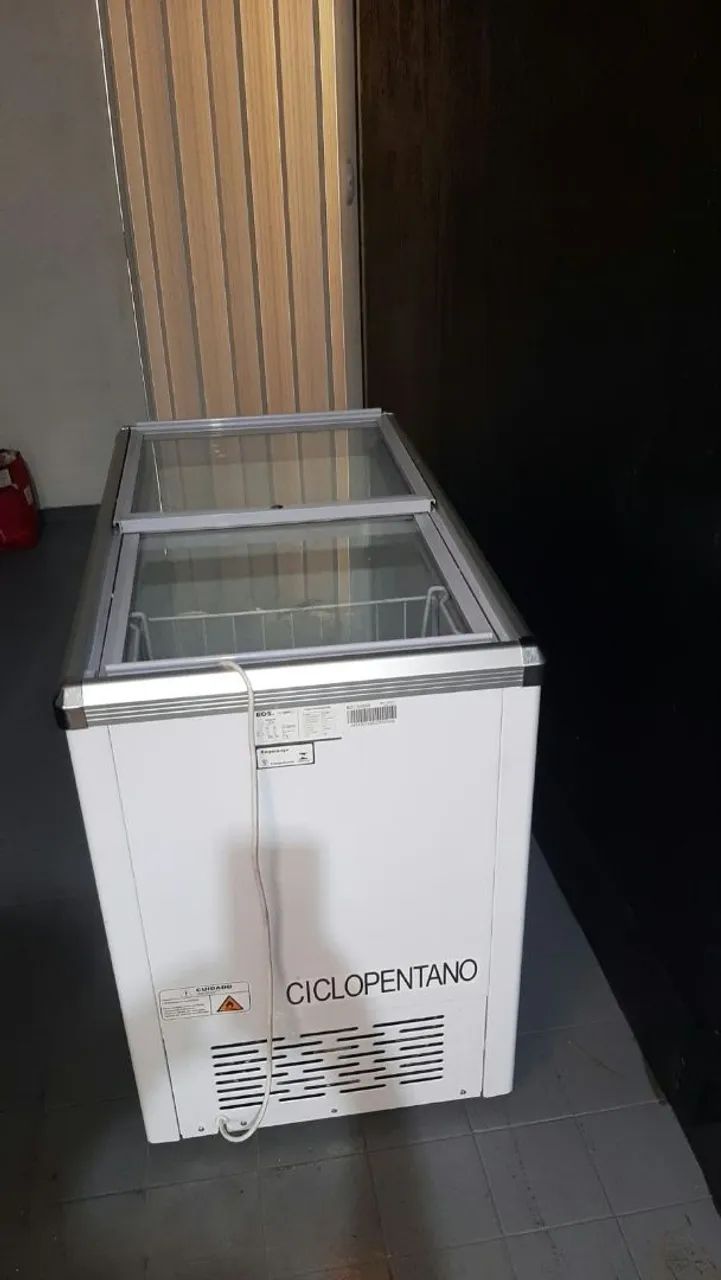 Freezer horizontal da marca Eos moderno e impecável 6 meses de uso e com nota fiscal  - Foto 4
