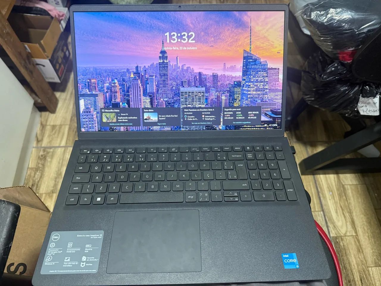 VENDO NOTEBOOK DELL INSPIRON 15 - INTEL CORE i3