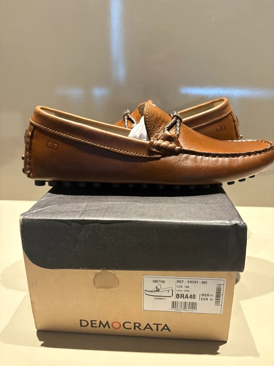 SAPATO MASCULINO DEMOCRATA EASY ANGRA  - Foto 3