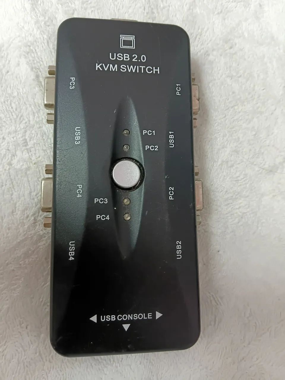 Kvm 41ua 4 port USB 2.0 kvm switch vga teclado mouse
