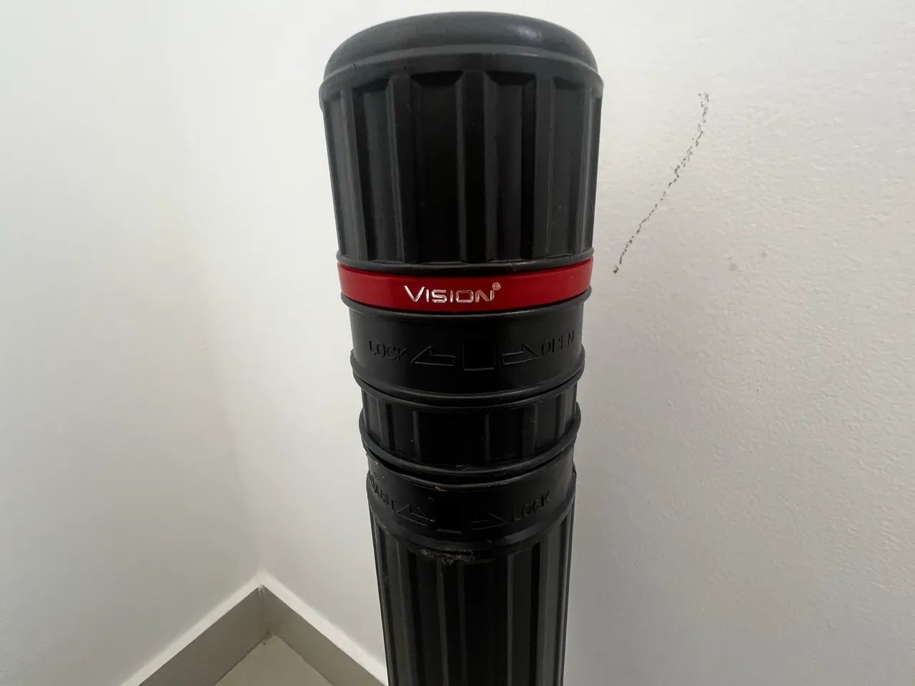 Tubo telescópico em plástico 8cm x 64-107cm 936