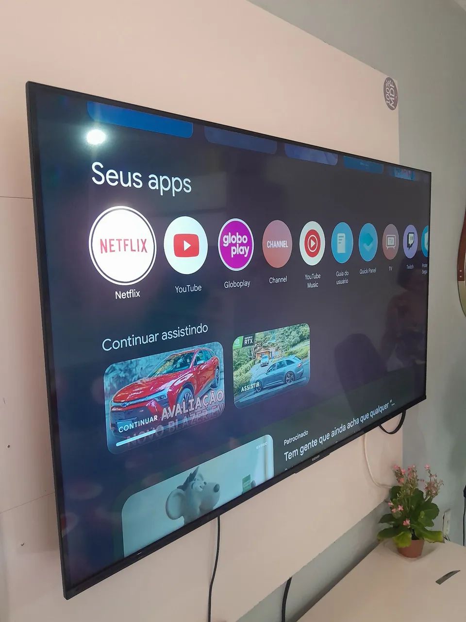 Google TV Semp 55 polegadas super nova  - Foto 4