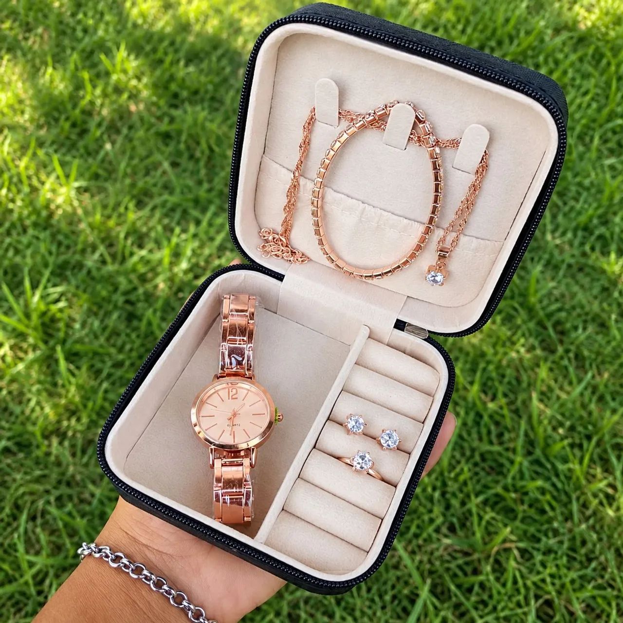 Kit Feminino Completo Com 5 Itens Na Caixa - Foto 4