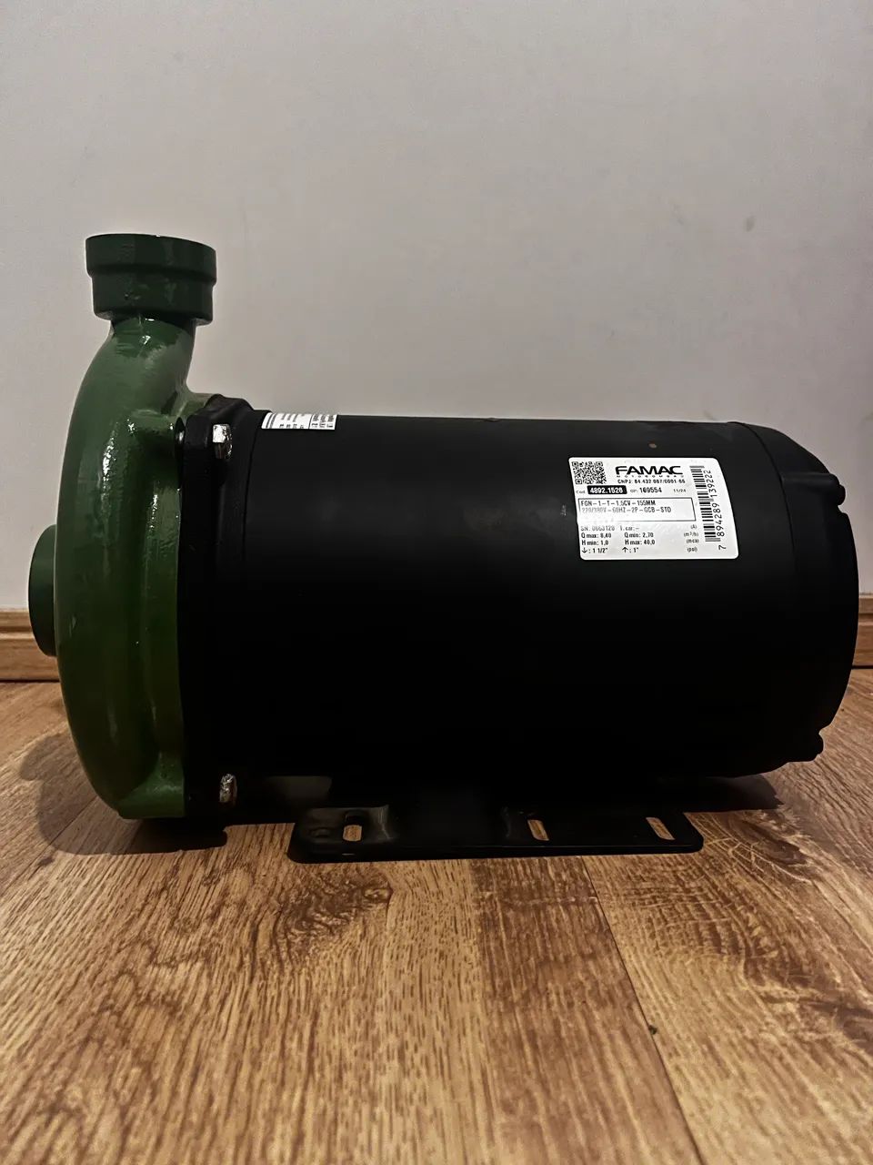 Motobomba FAMAC 1.5 CV Trifásica - Seminova Revisada - Foto 3