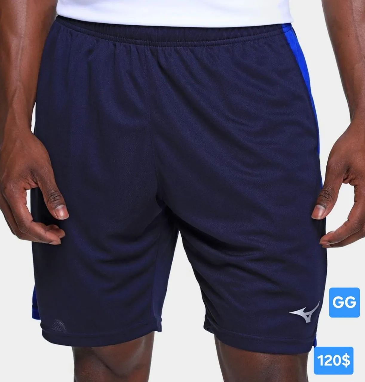 Bermuda Dri-fit da Mizuno P, M, G e GG original  - Foto 4