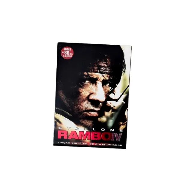 DVD Rambo IV Edição Especial de Colecionador + Luva Semi Novo