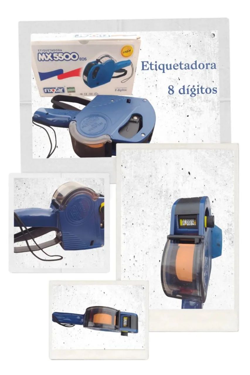 ETIQUETADORA MANUAL FIXXA MX5500 EOS