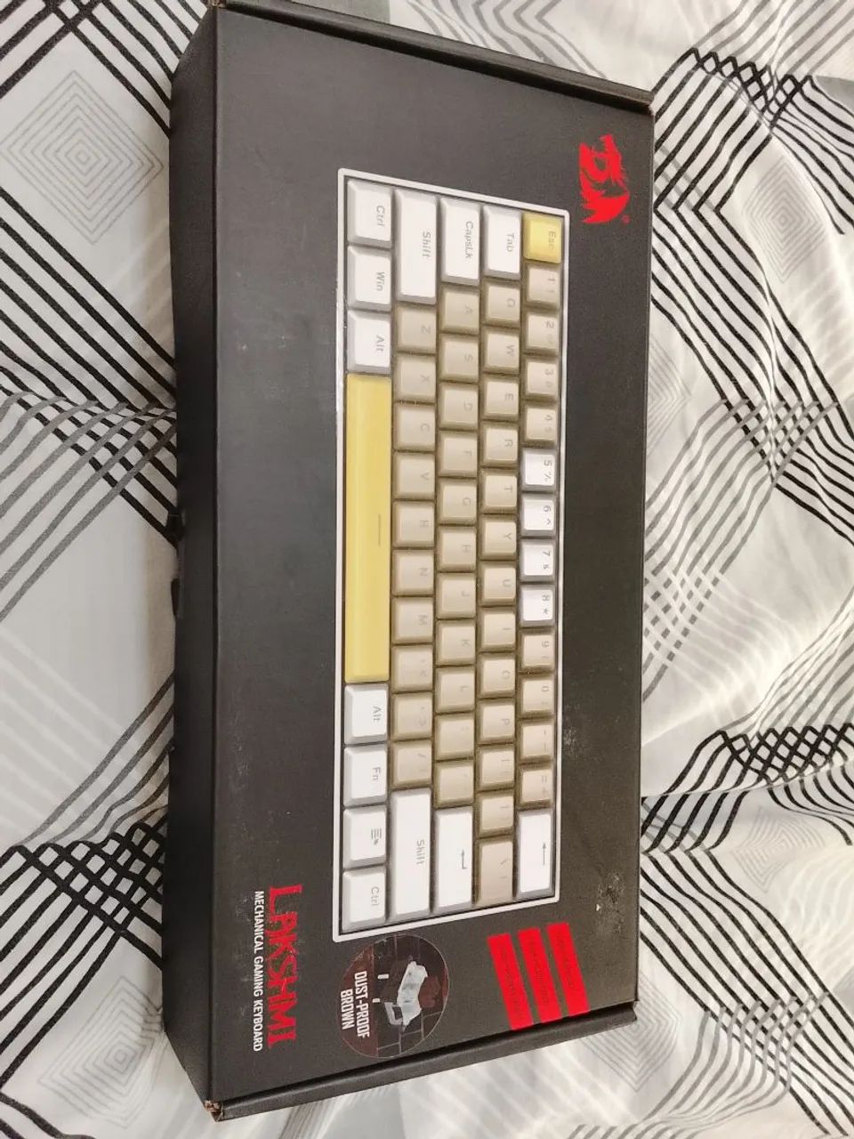 Teclado mecânico 60% Redragon Lakshmi - Foto 3