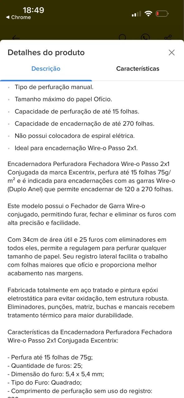 Encadernadora e perfuradora  - Foto 3