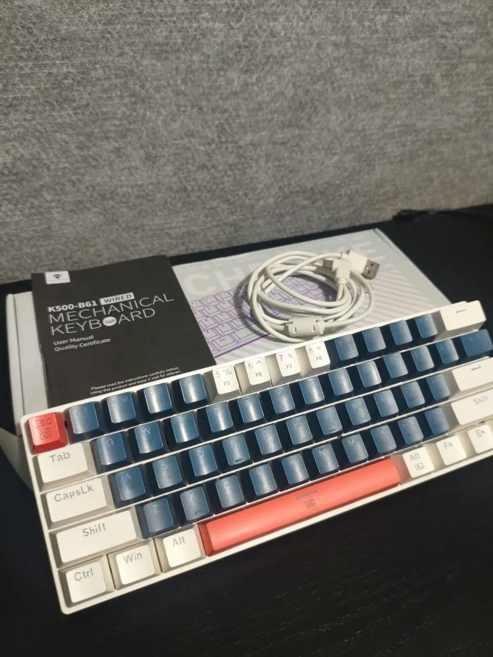 Teclado Mecânico K500 B61 - Foto 2
