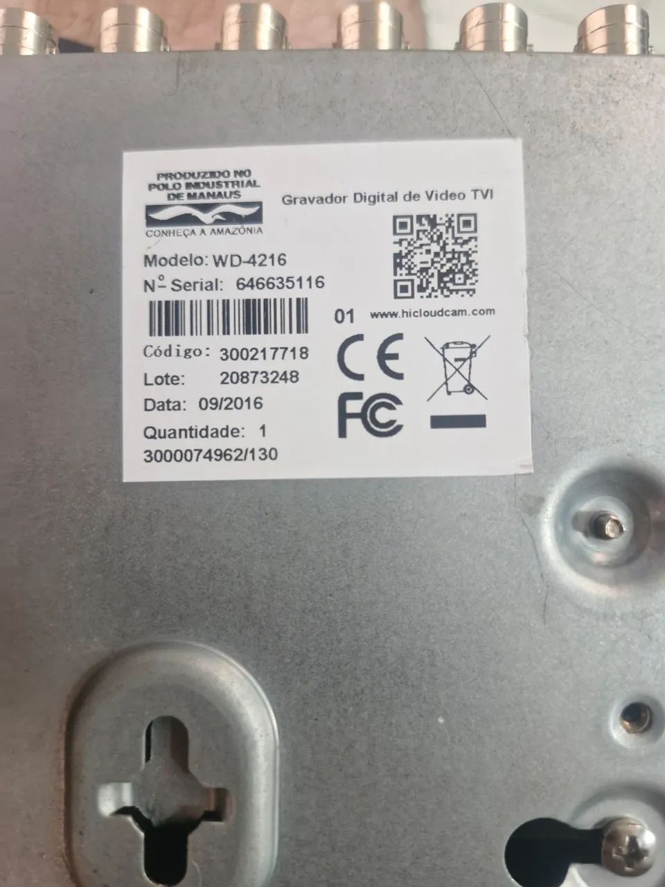Dvr WD-4216 sem HD - Foto 3