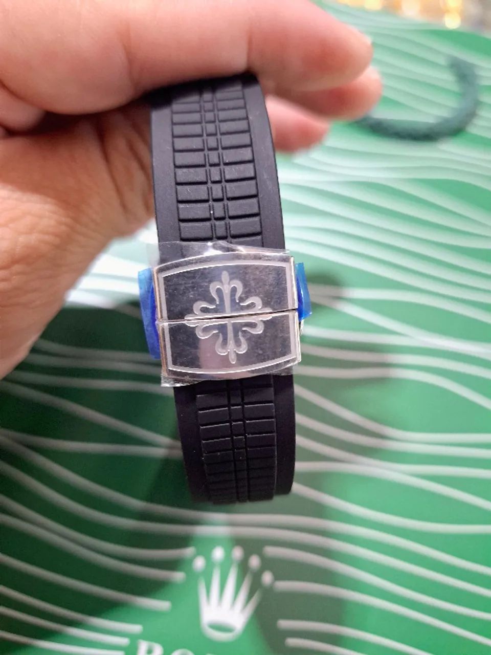 Relógio PATEK PHILIPPE AUTOMÁTICO  MODELO AQUANAUT  - Foto 4