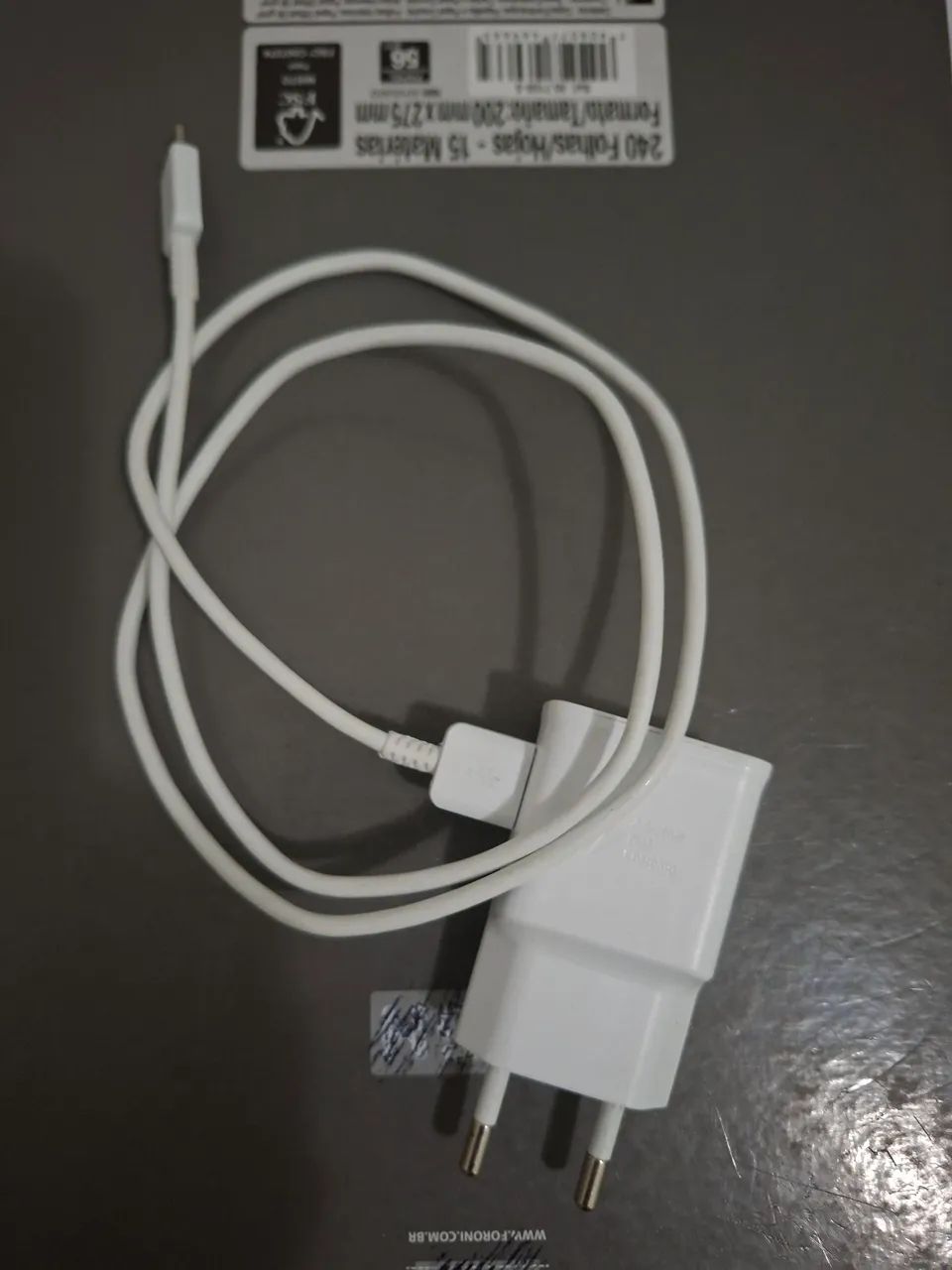 Carregador Samsung original 