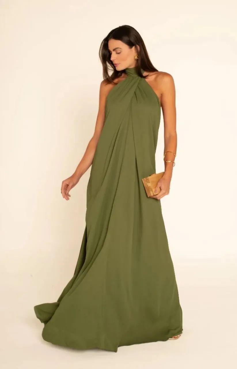 Vestido Verde Oliva - Foto 3