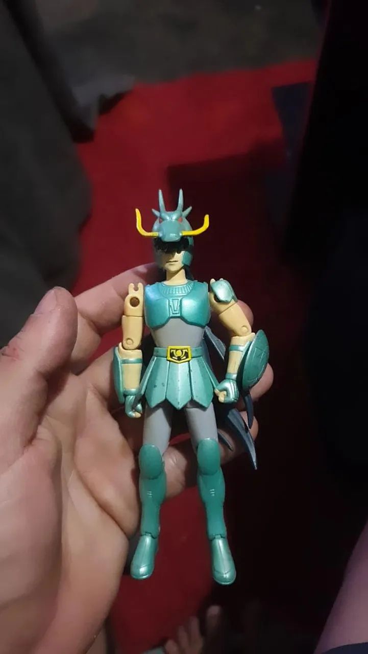Boneco cavaleiros do Zodíaco bandai 2003 raro