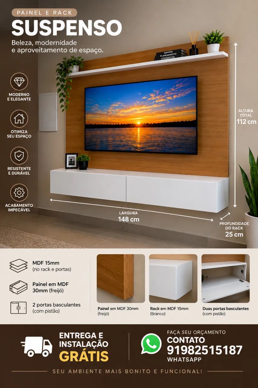Painel e rack - Foto 4