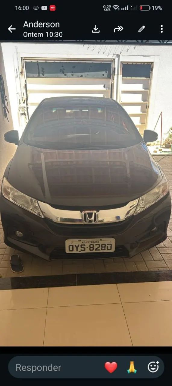 carro automático ronda city 