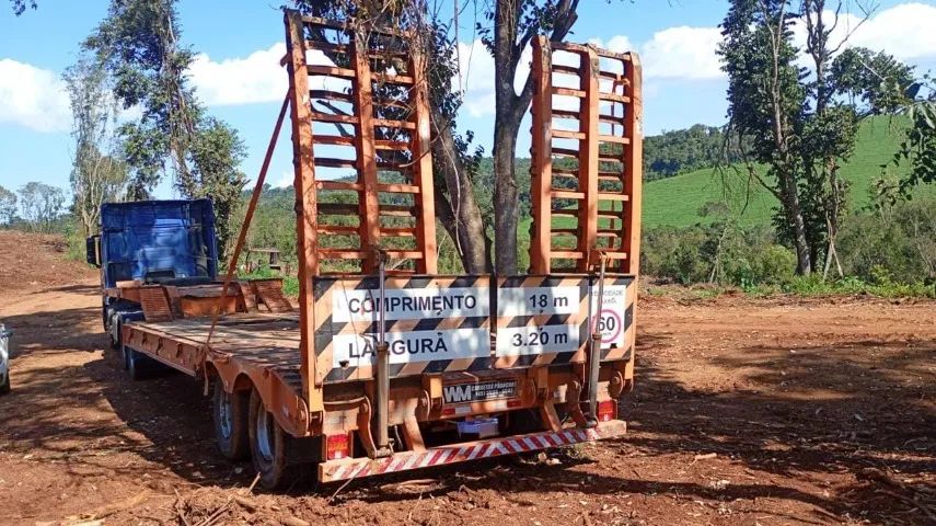 Carreta Prancha 2 eixos WM  - Foto 5