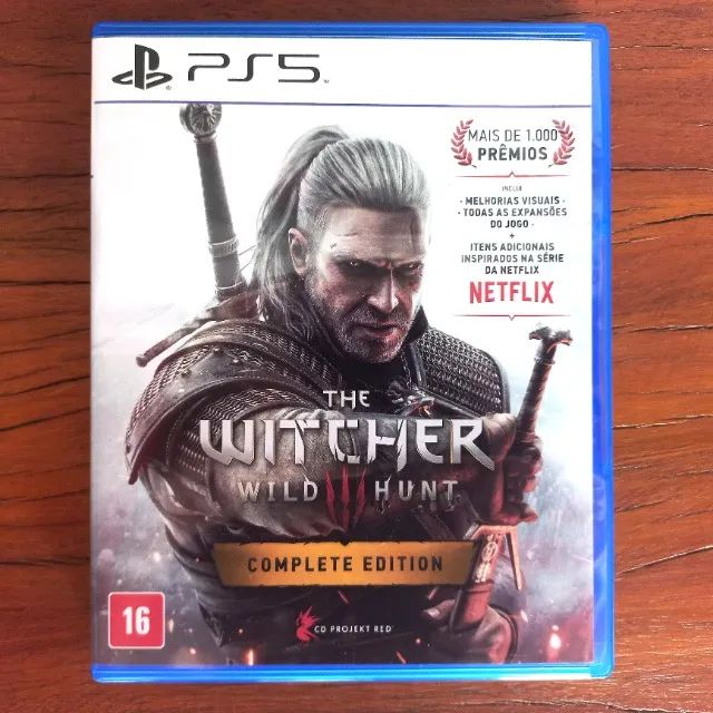 The Witcher 3 PS5 Edição Completa