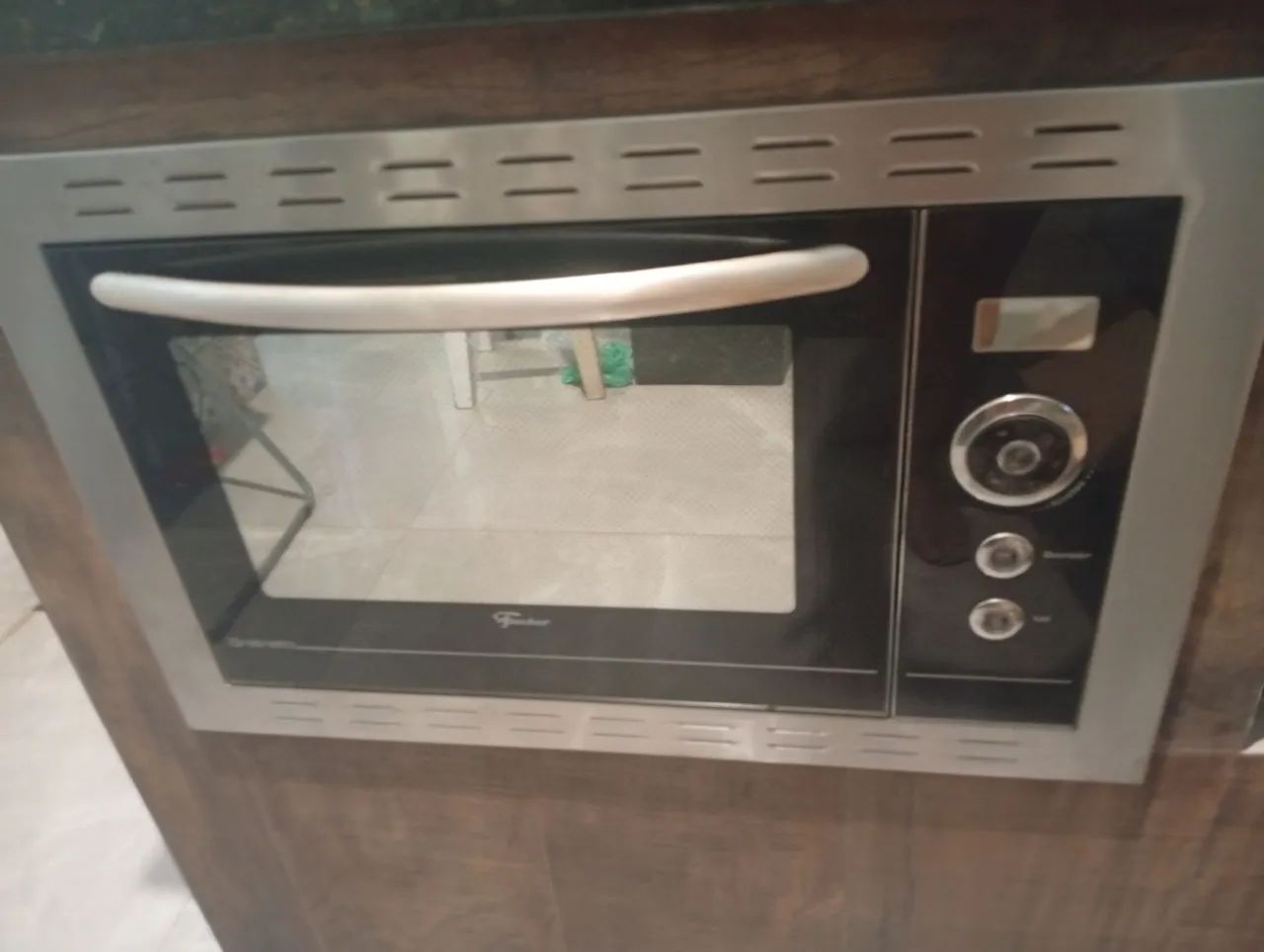 Forno elétrico de embutir 