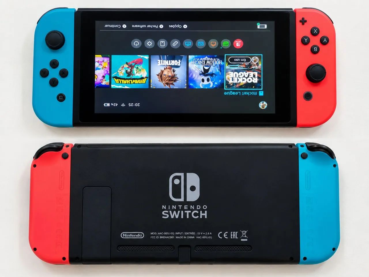 その他 NintendoSwitch Nintendo Switch V1 + 256GB + Joy-Cons Originais ? Aceito Trocas