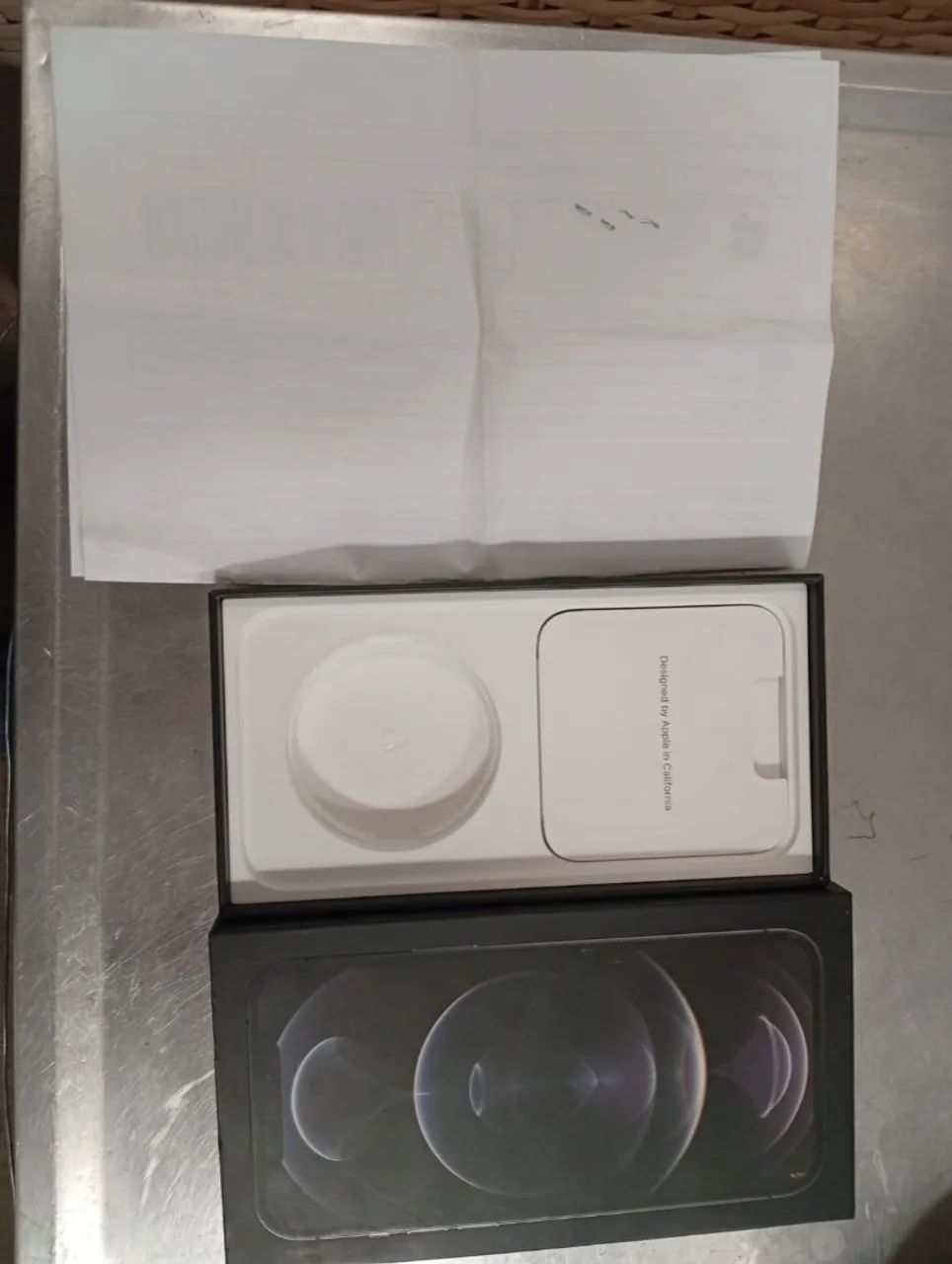 IPhone 12 Pro Max 256 Gb nota fiscal e caixa  - Foto 3