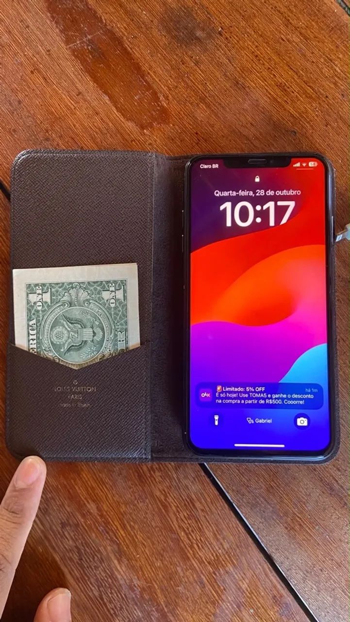iPhone XS Max + capa Louis Vuitton - Foto 2
