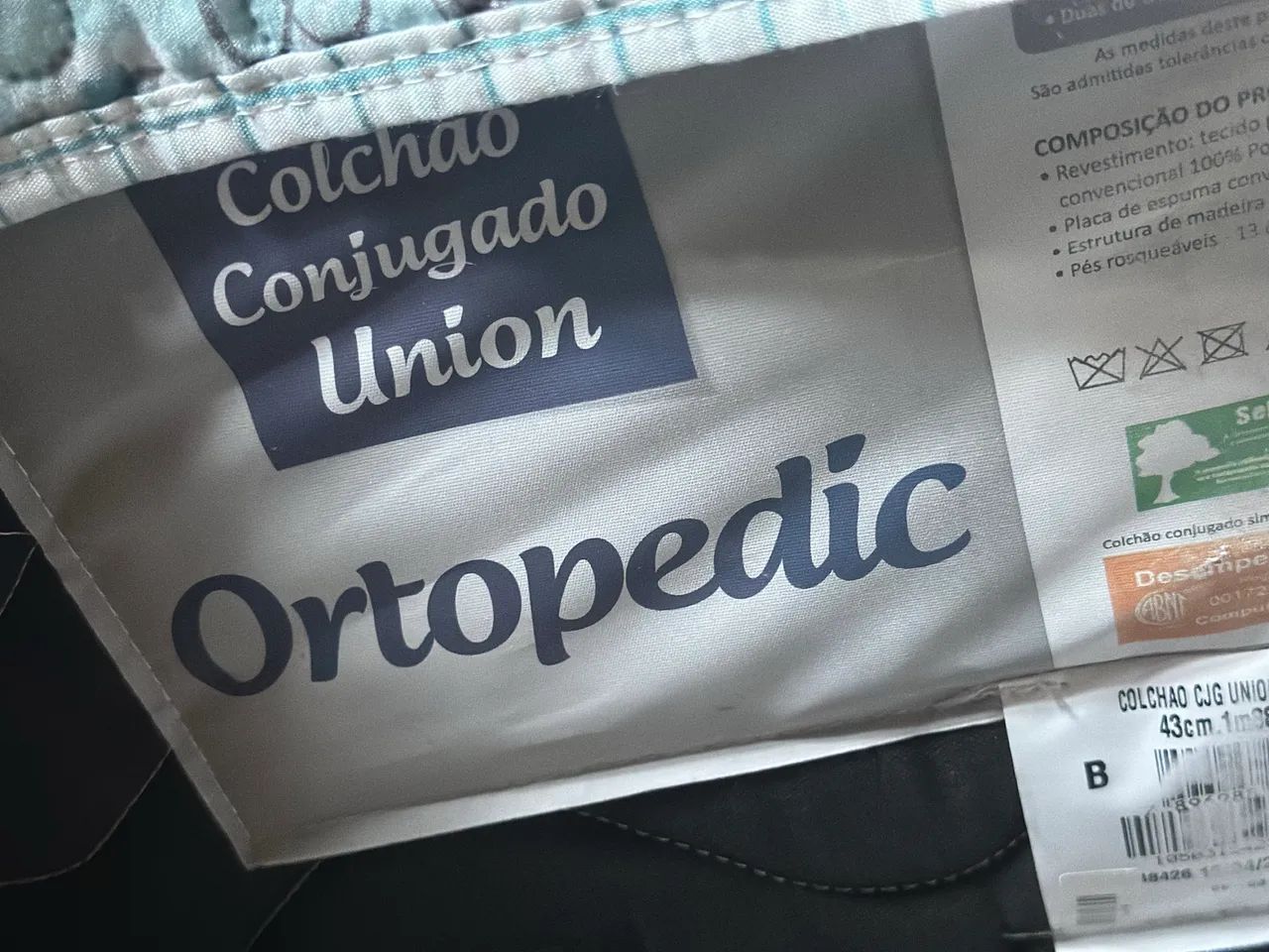 CAMA ORTOBOM SOLTEIRO 