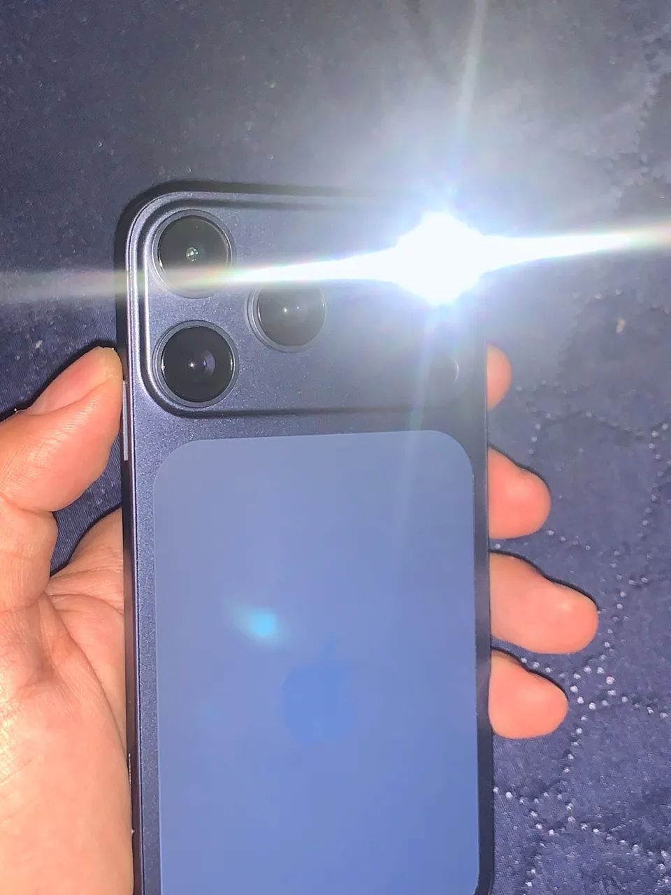iPhone XR na carcaça do 17 pro Azul - Foto 2