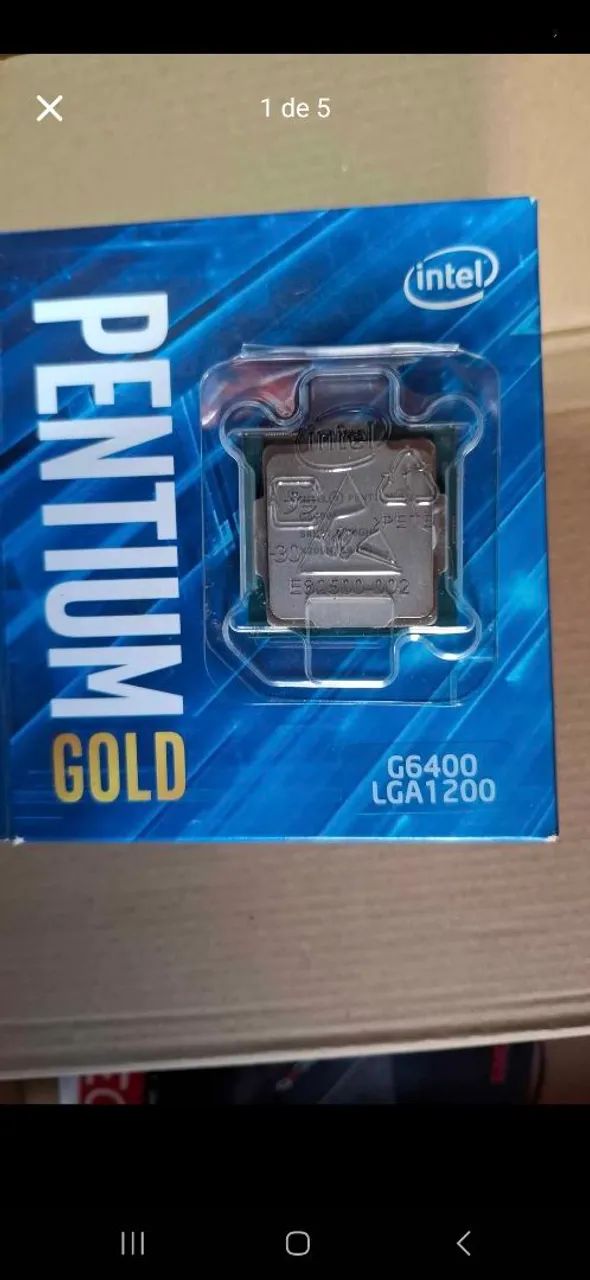 Pentium Gold 6400 