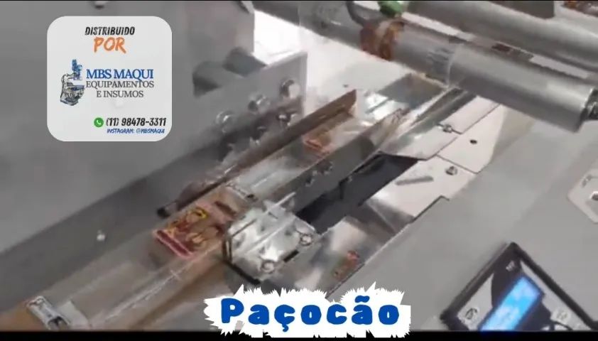 Embaladora Automatica para Brownie, Alfajor, Cocada, Trufas, Pao de mel.. - Foto 4