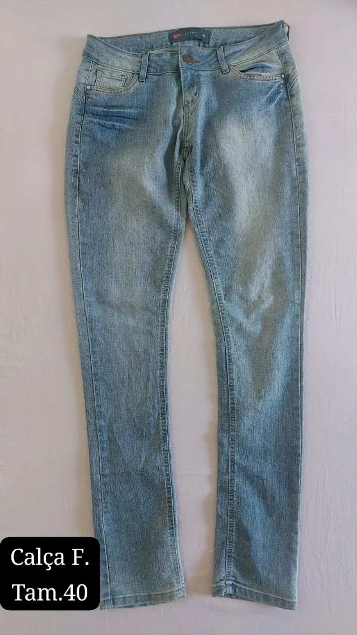 Lote de calças jeans