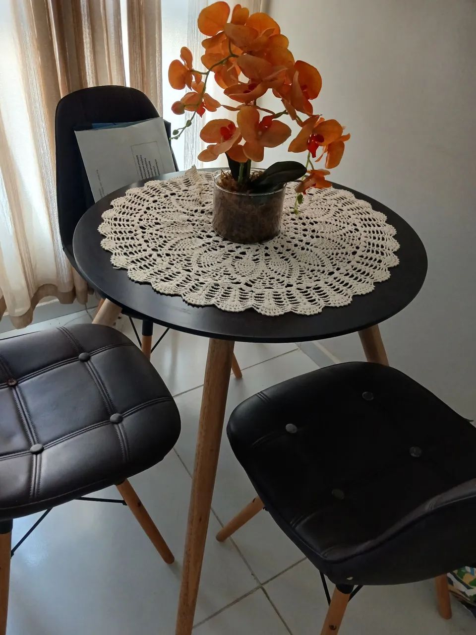 Vendo mesa eiffel redonda