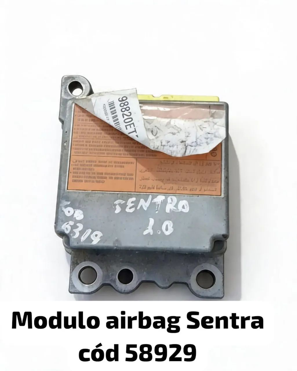 Modulo airbag Sentra cód 58929