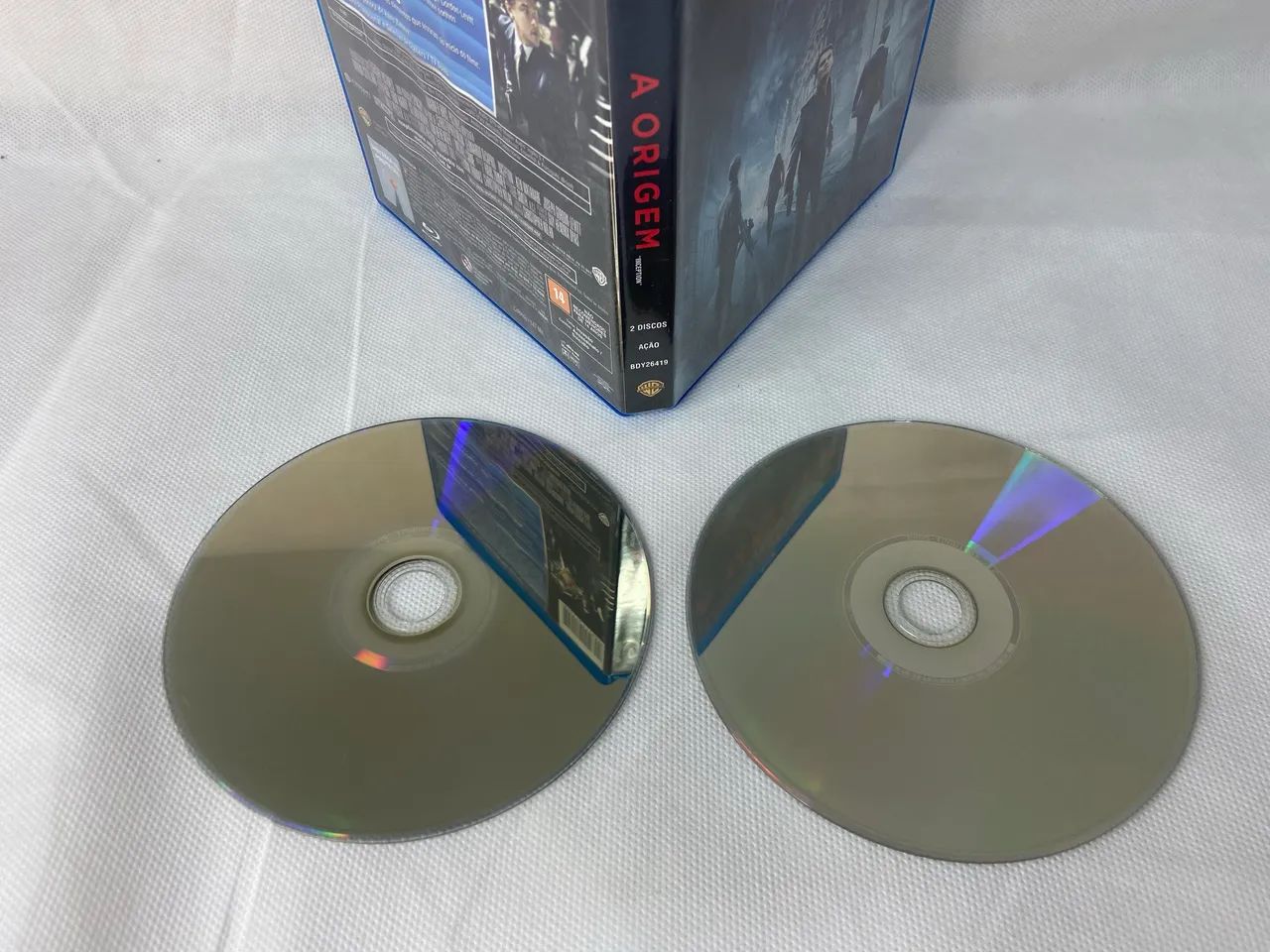 Blu-ray Filme A Origem Edição Especial 2 Discos com Leonardo DiCaprio bluray - Foto 4