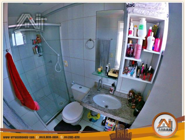 Vendo apartamento com 2 quartos no bairro mondubim - Foto 11