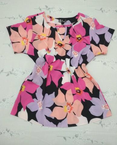Blusa de crepe